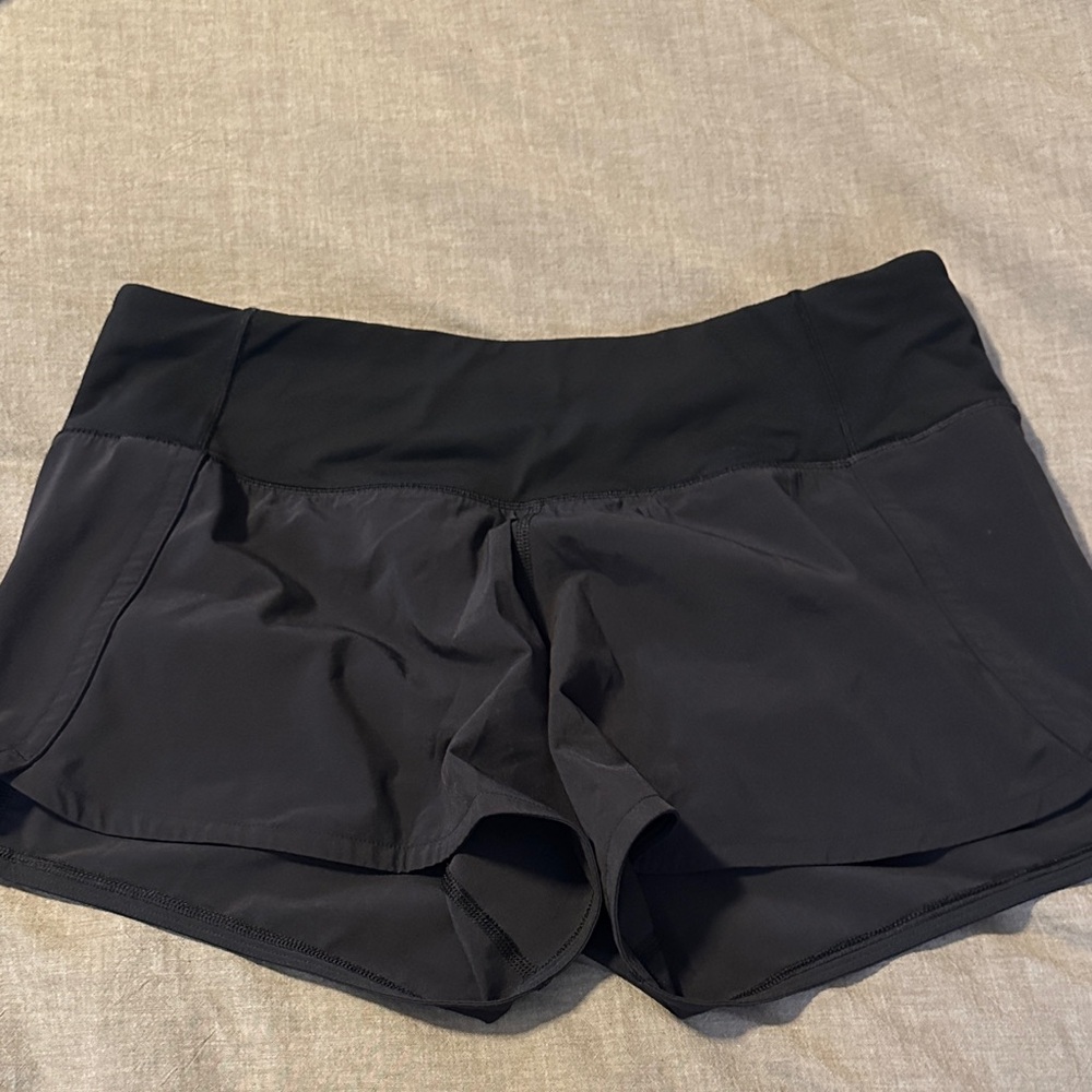 Lululemon Athletica Black Athletic Shorts